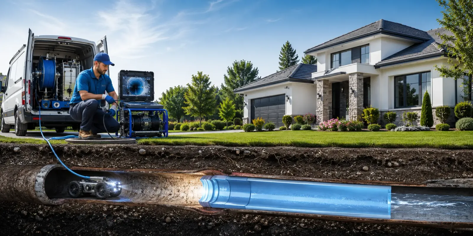 Pipe Relining information for De Witt, NE